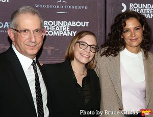 Director Barry Edelstein, Playwright Anna Ziegler and Katie Holmes @ BroadwayWorld Director Barry Edelstein, Playwright Anna Ziegler and Katie Holmes Photo