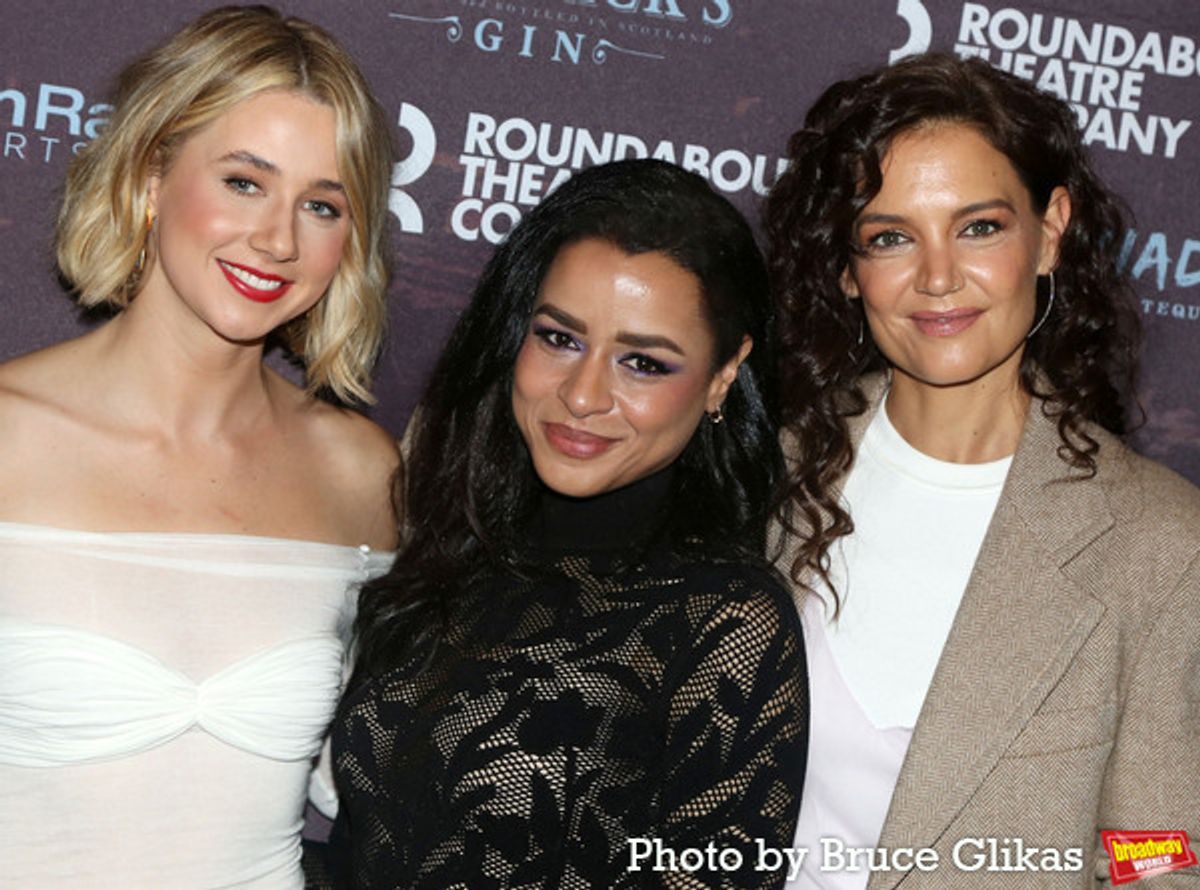 Lucy Freyer, Sarah Cooper and Katie Holmes at 