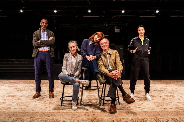 Brian D. Coates, Constance Shulman, Aya Cash, Frank Wood, Maureen Sebastian Photo