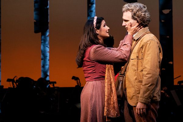 Stephanie J. Block and Sebastian Arcelus  Photo