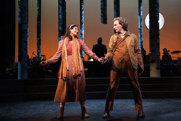 Stephanie J. Block and Sebastian Arcelus  Photo