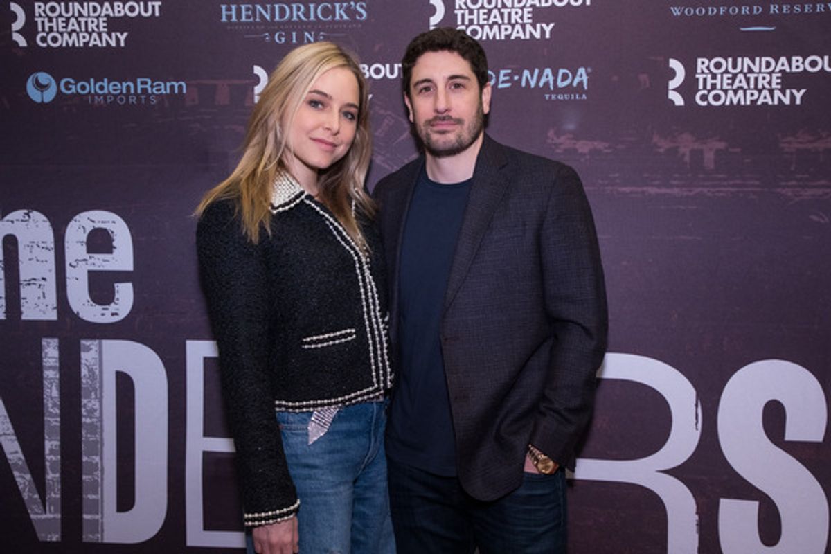 Jenny Mollen and Jason Biggs at 