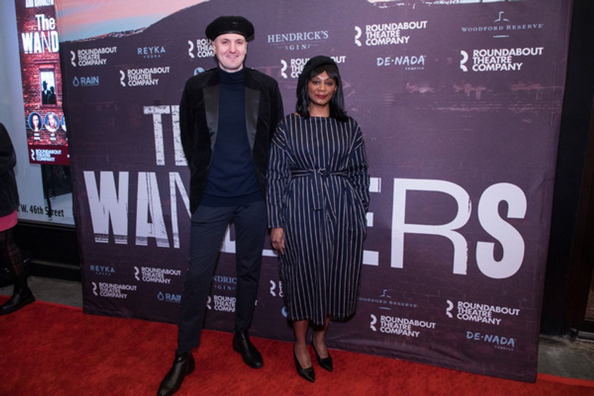 Knud Adams and April Matthis at 