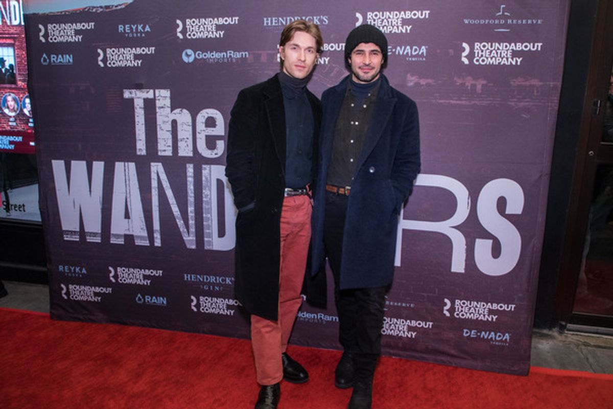 Harrison Ball and Zac Posen at 