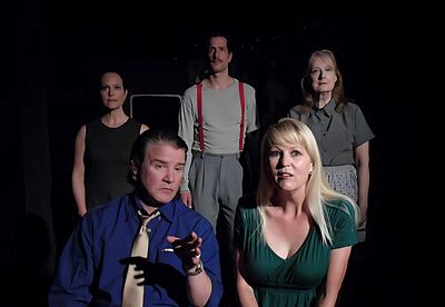 Back row: Sage Porter, Mikel Farber, Kathy Bell Denton, Lane Wray, and Meg Wallace Photo