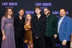 Toby Marlow, Lucas McMahon, Brid Kirby, Leo Reich, Adam Brace, and Kevin McCollum Photo