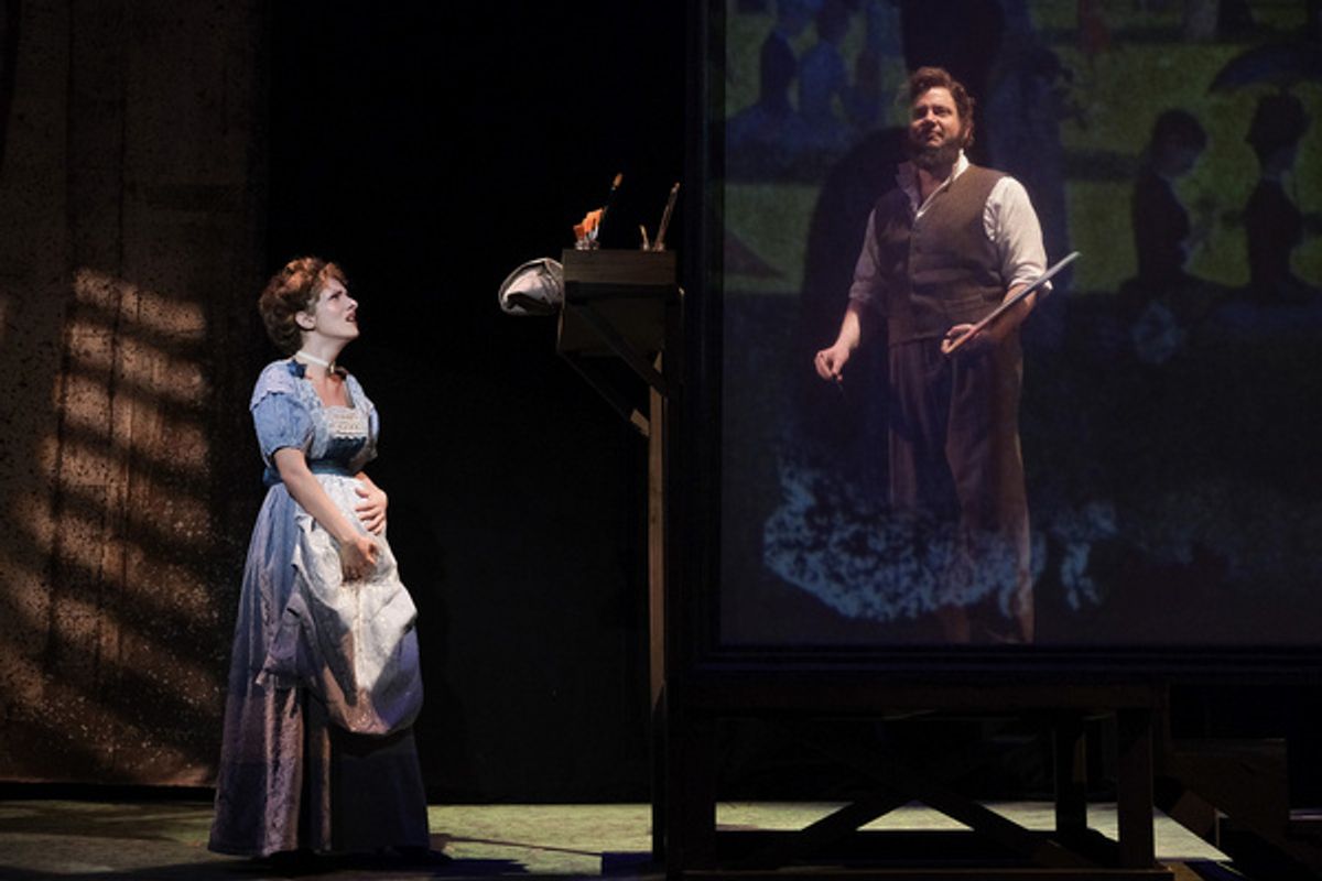 Emily Lopez and Will Blum at 