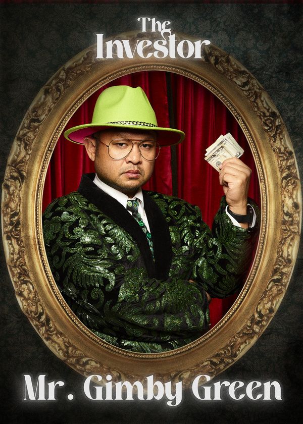 Everjohn Feliciano as Mr. Gimby Green   Photo by Nathan Noyes Photo