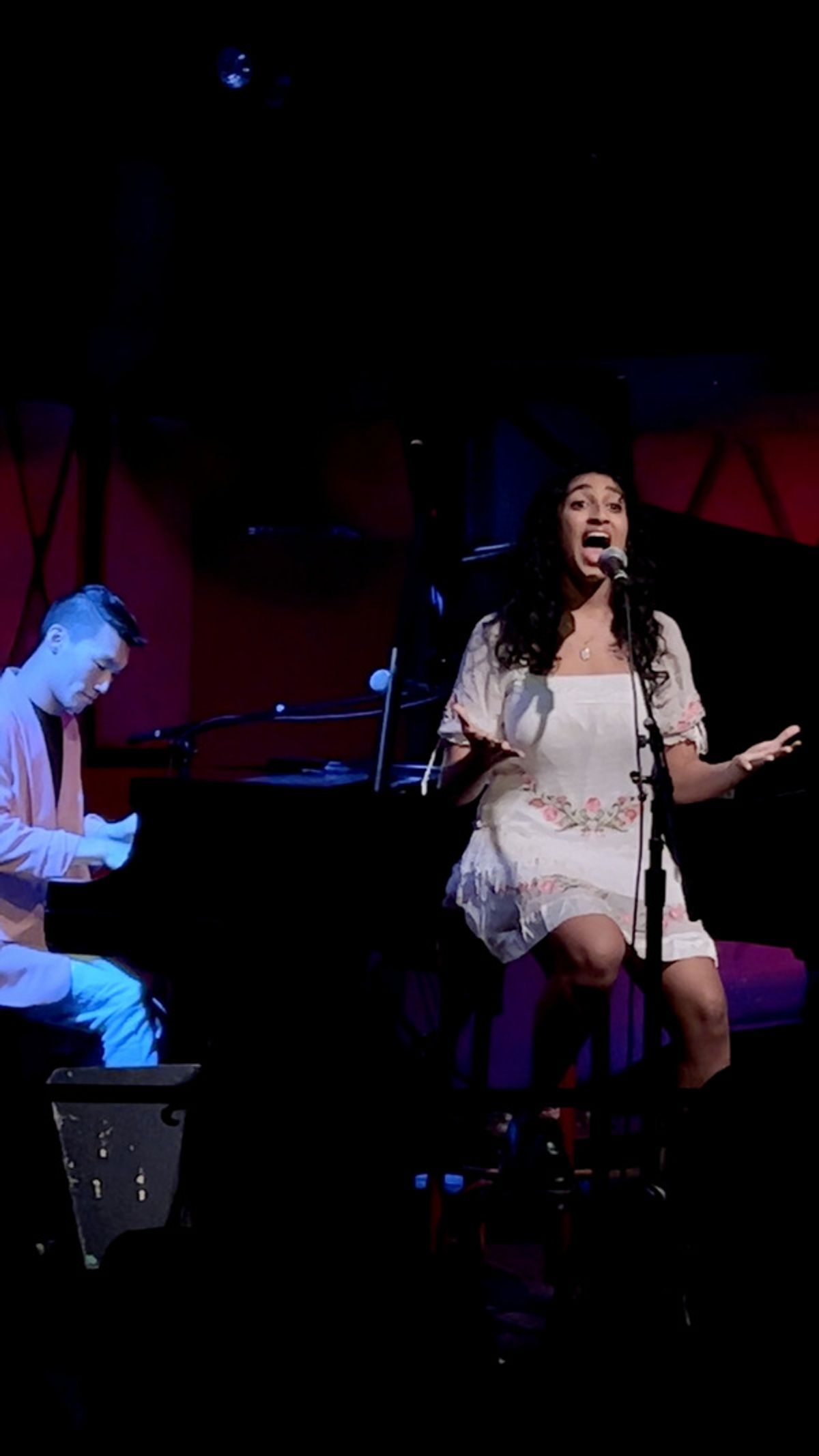 Sarah Nandola and Matthew Liu at 