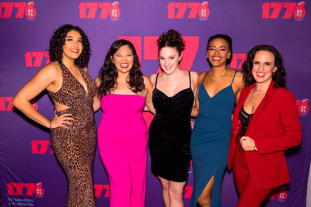 Kayla Saunders, Amanda Dayhoff, Sara Gallo, Lisa Karlin, Lillie Eliza Thomas at 