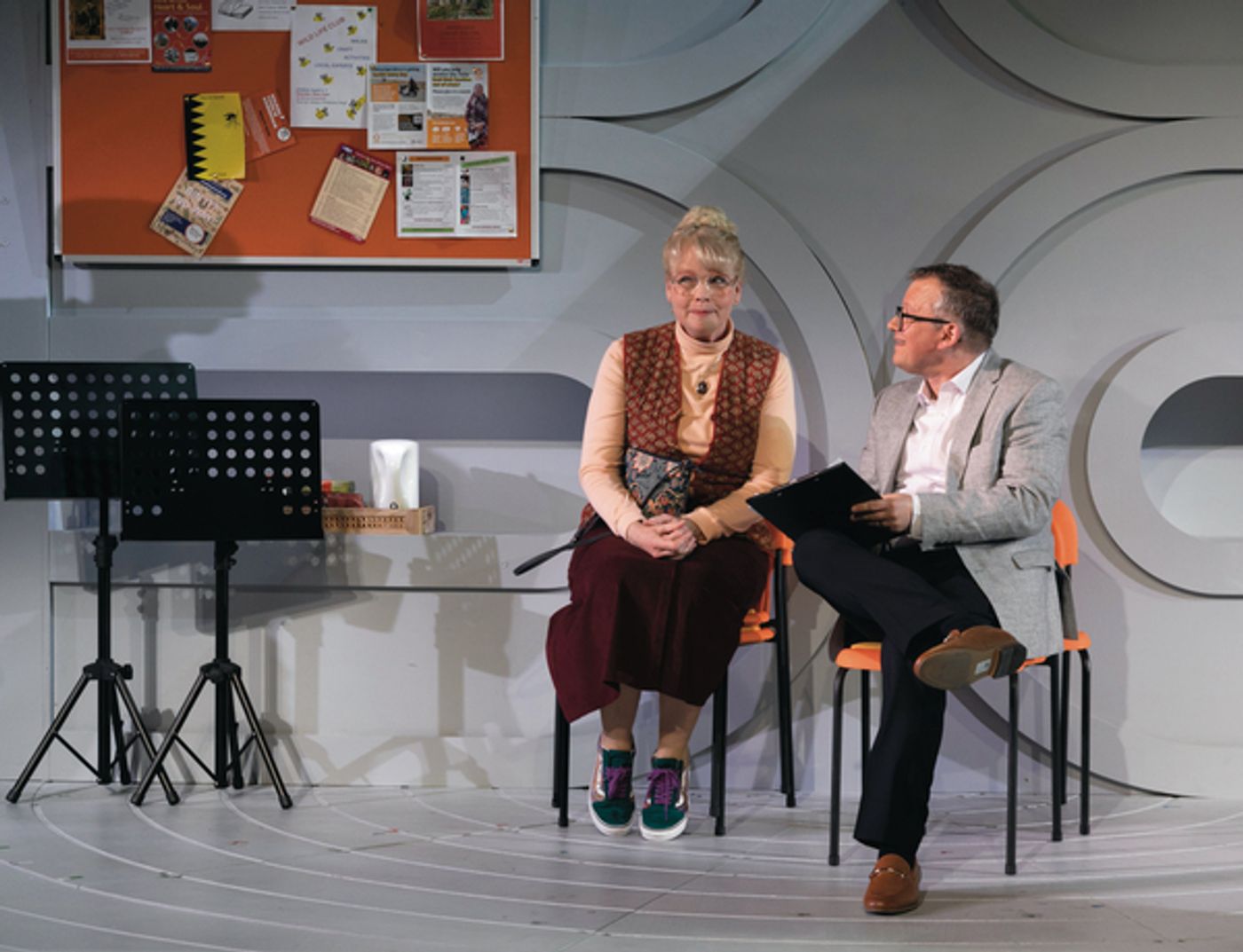 Photos: First Look at Ian Hallard, Donna Berlin & More in THE WAY OLD FRIENDS DO UK Tour  Image