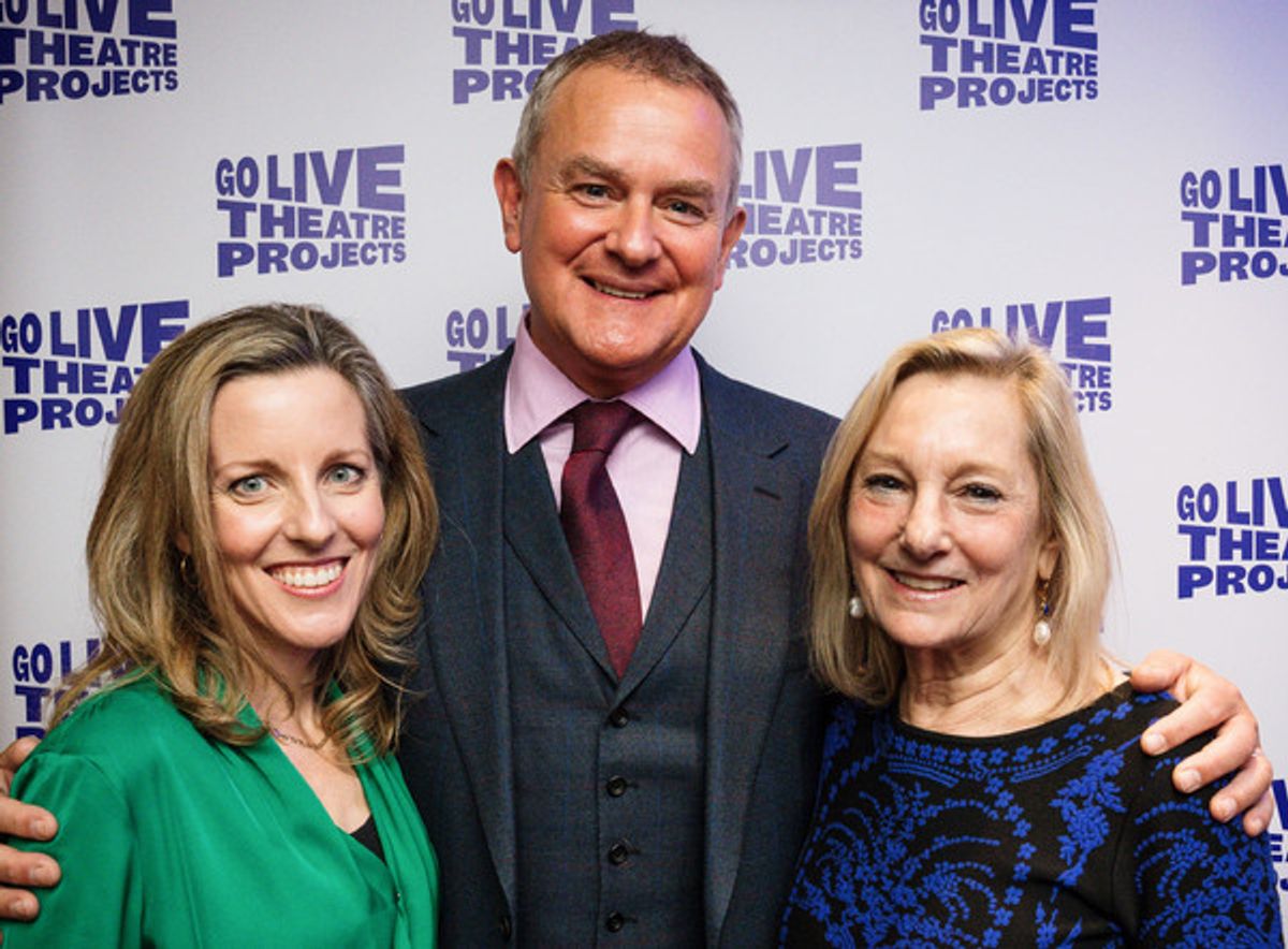 Gayle Bryans, Hugh Bonneville and Susan Whiddington at 