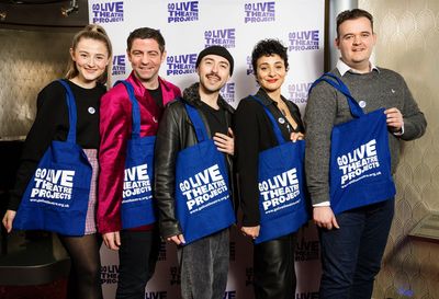 Hannah Lowther, Philip Joel, Rob Madge, Victoria Hamilton-Barrett and Joel Benjamin  Photo