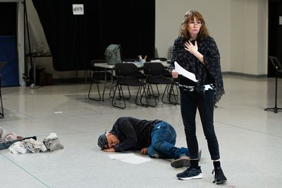 Glenn Davis and Sally Murphy  Photo