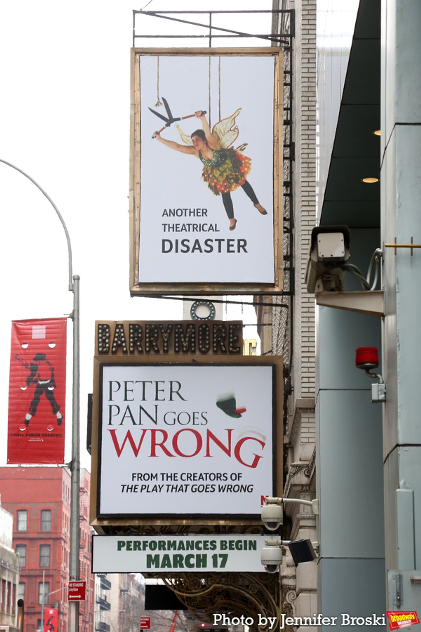 Up on the Marquee: PETER PAN GOES WRONG  Image