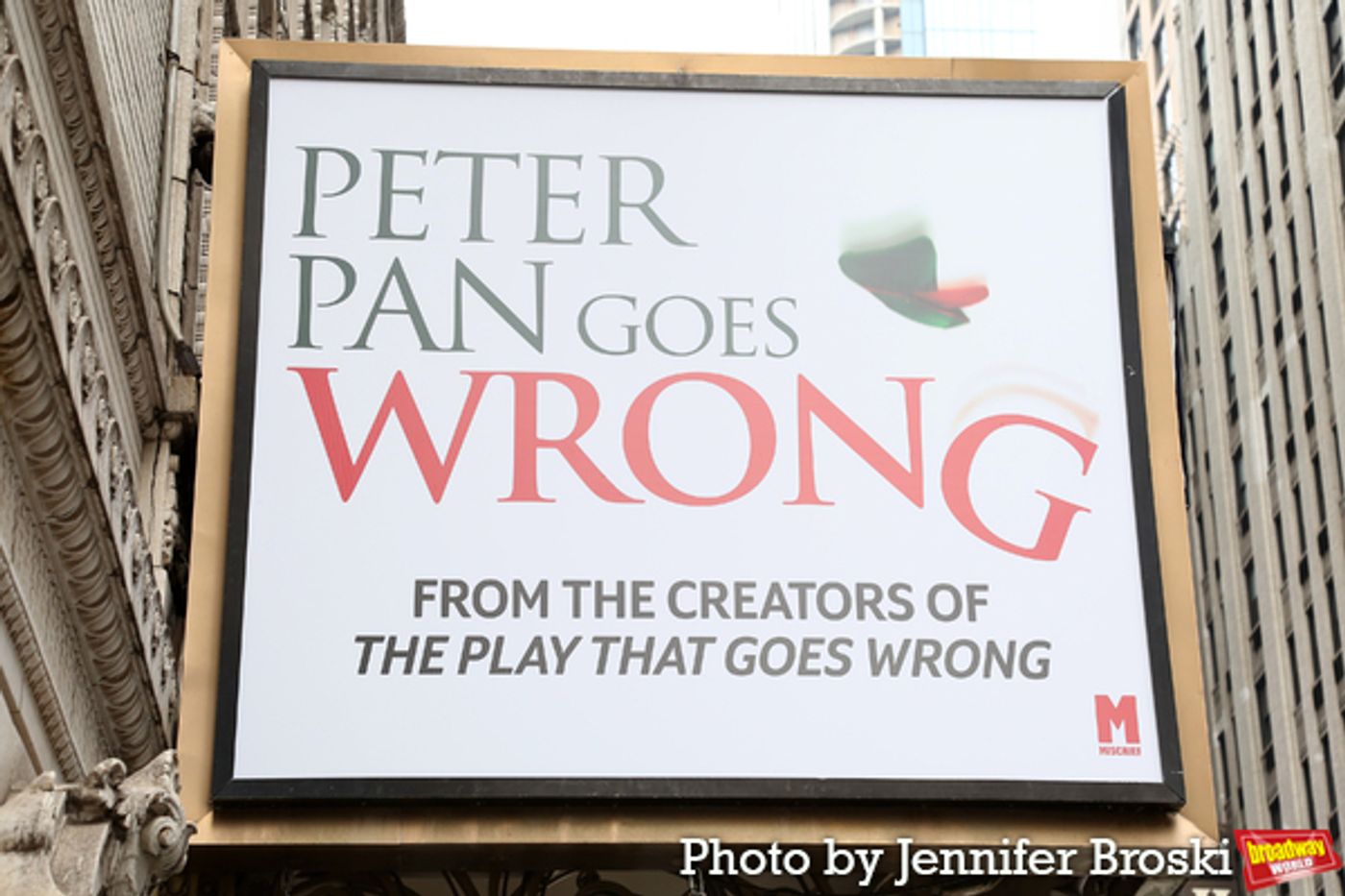 Up on the Marquee: PETER PAN GOES WRONG  Image