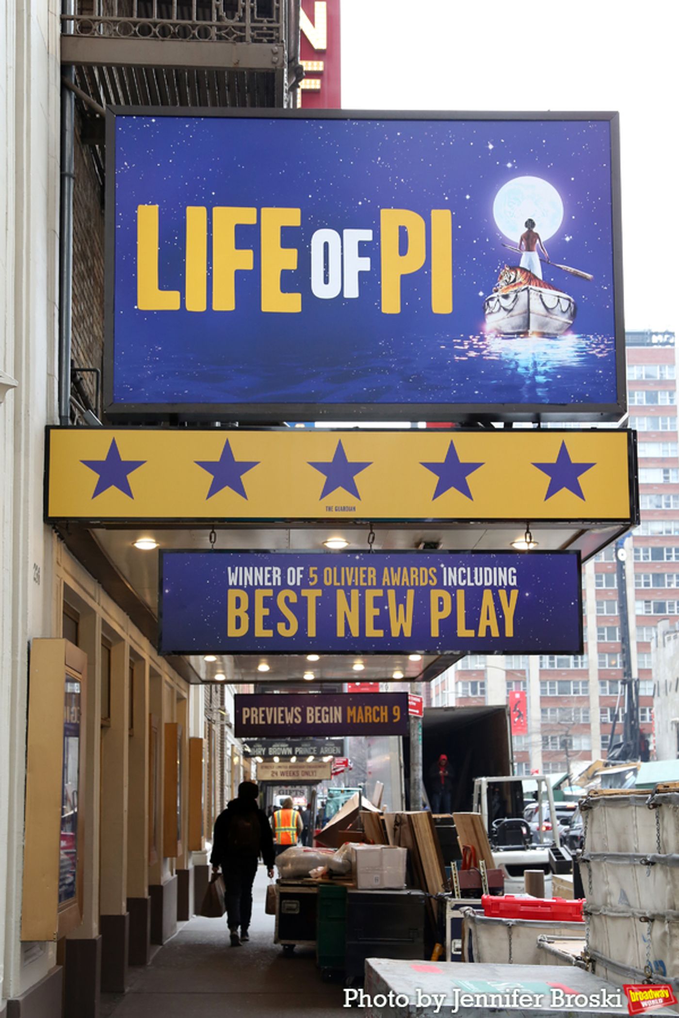 Up on the Marquee: LIFE OF PI  Image
