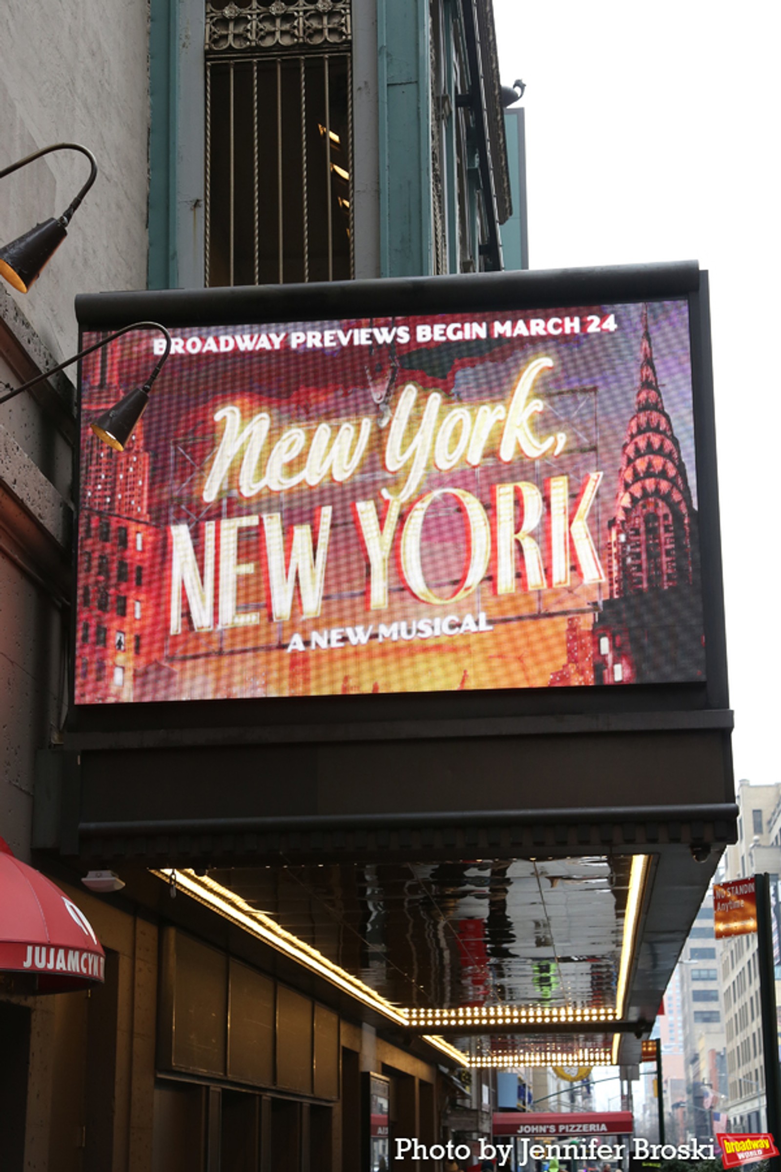 Up on the Marquee: NEW YORK, NEW YORK Image