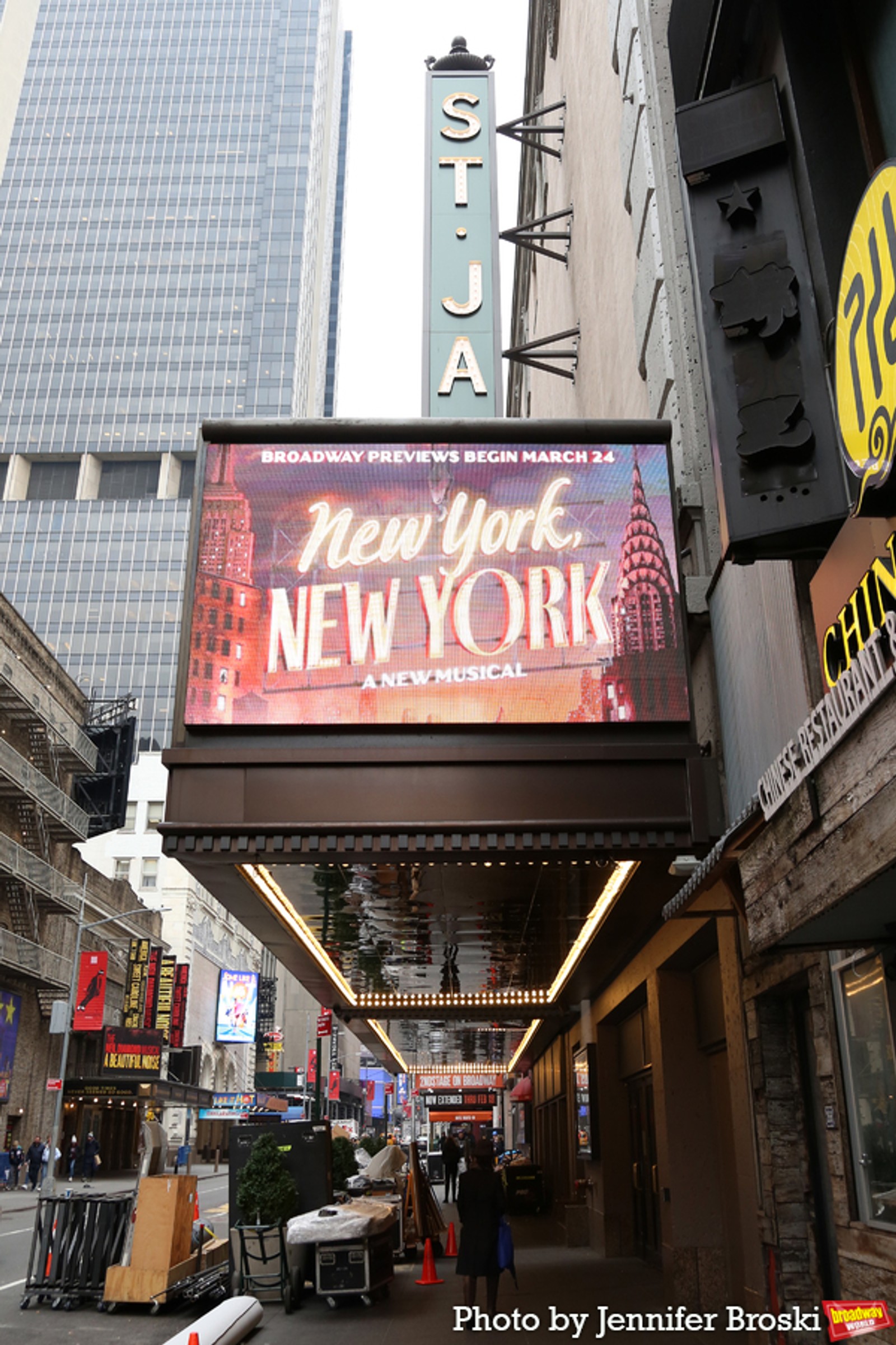 Up on the Marquee: NEW YORK, NEW YORK Image