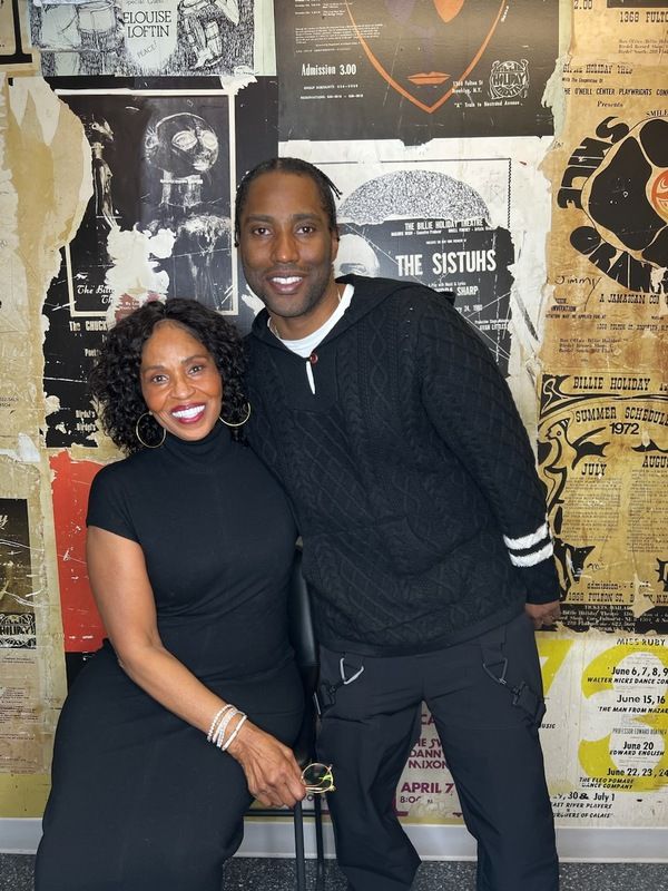 Pauletta Washington and John David Washington Photo