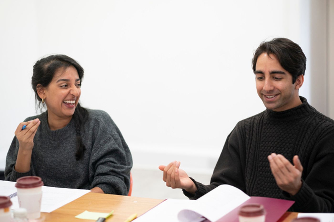 Photos: See Sean Delaney, Shubham Saraf & More in Rehearsals for BRILLIANT JERKS at Southwark Playhouse  Image