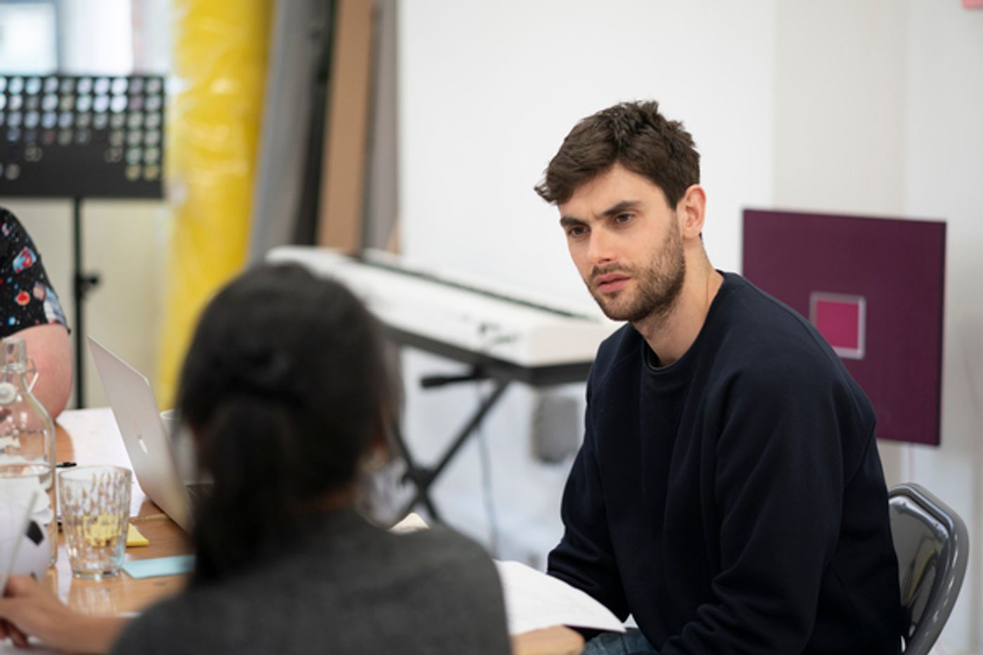 Photos: See Sean Delaney, Shubham Saraf & More in Rehearsals for BRILLIANT JERKS at Southwark Playhouse  Image