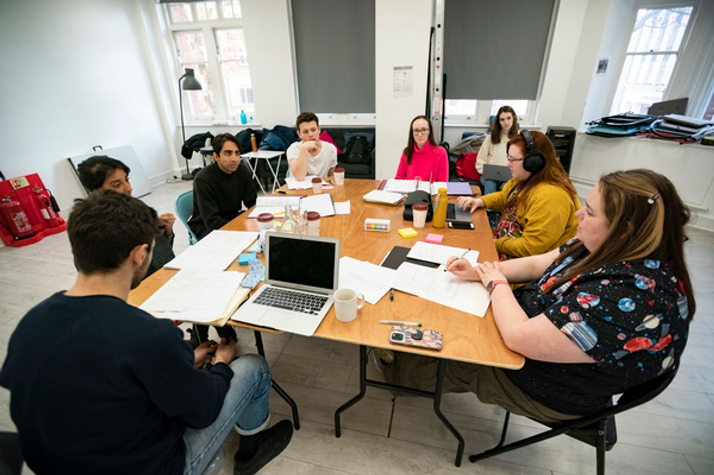 Photos: See Sean Delaney, Shubham Saraf & More in Rehearsals for BRILLIANT JERKS at Southwark Playhouse  Image