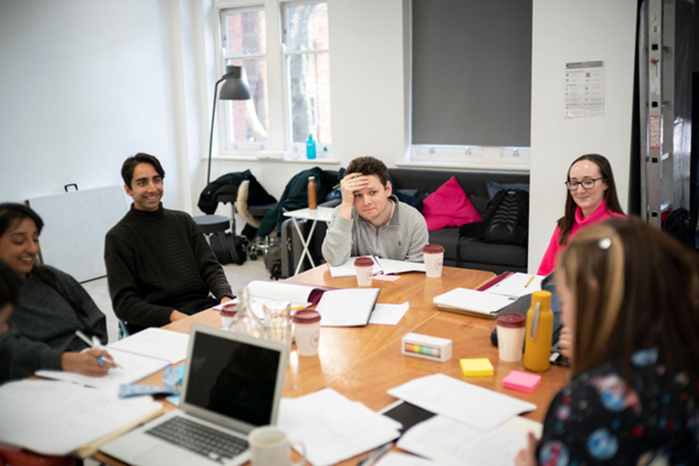 Photos: See Sean Delaney, Shubham Saraf & More in Rehearsals for BRILLIANT JERKS at Southwark Playhouse  Image