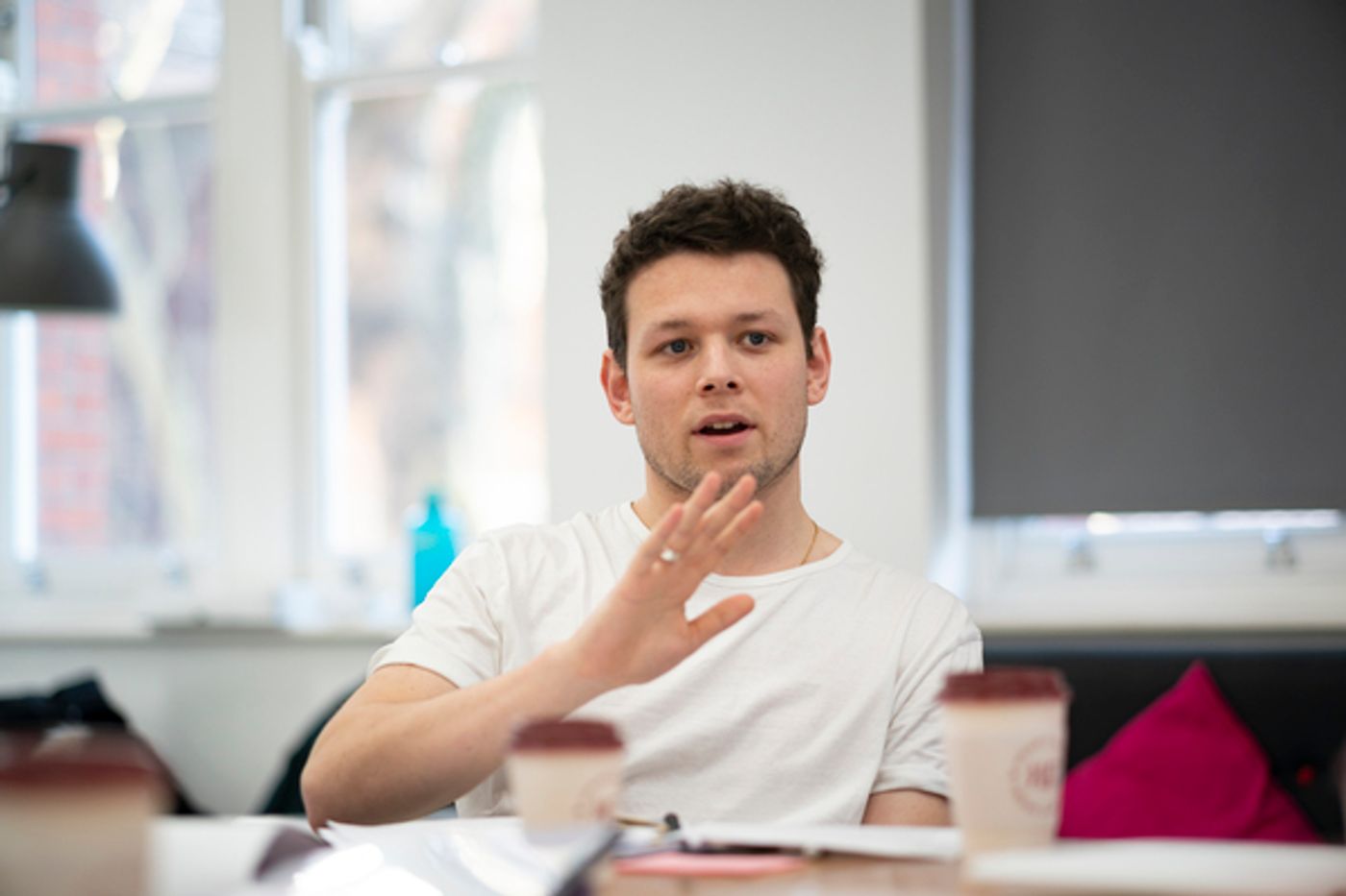 Photos: See Sean Delaney, Shubham Saraf & More in Rehearsals for BRILLIANT JERKS at Southwark Playhouse  Image