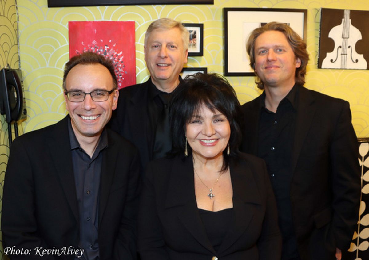 Tedd Firth, David Finck, Lina Koutrakos, Matt Zebroski at 