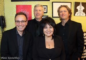 Tedd Firth, David Finck, Lina Koutrakos, Matt Zebroski @ BroadwayWorld Tedd Firth, David Finck, Lina Koutrakos, Matt Zebroski Photo