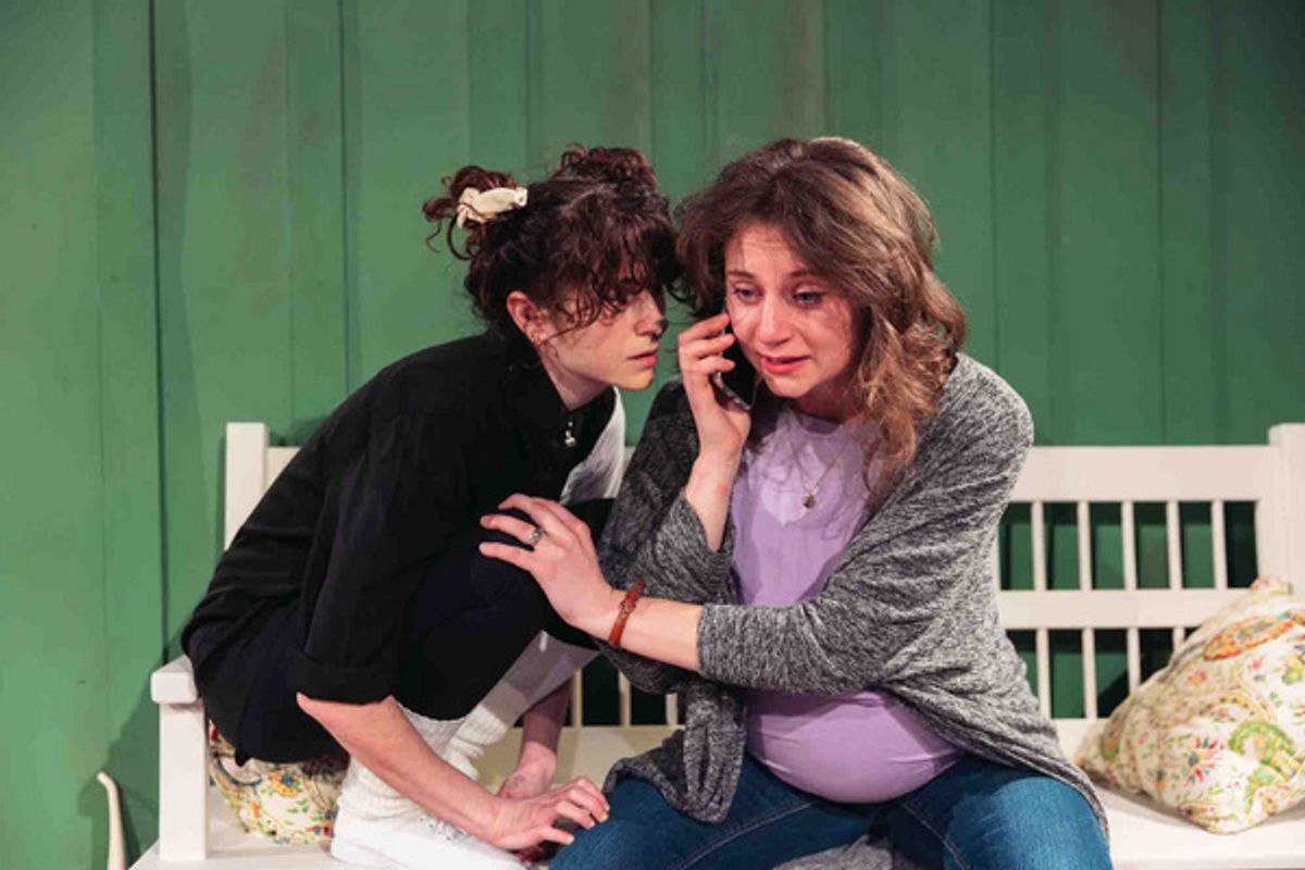 Sarah Wisterman as Panda, Julia Rowley as Willa. Faith Kelsey Photography. at 