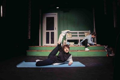 Sarah Wisterman as Panda, Karylin Veres as Jules. Faith Kelsey Photography. Photo