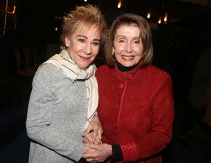 Nancy Pelosi, Zoe Wanamaker Photo