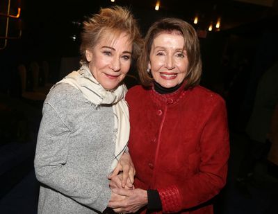 Nancy Pelosi, Zoe Wanamaker Photo