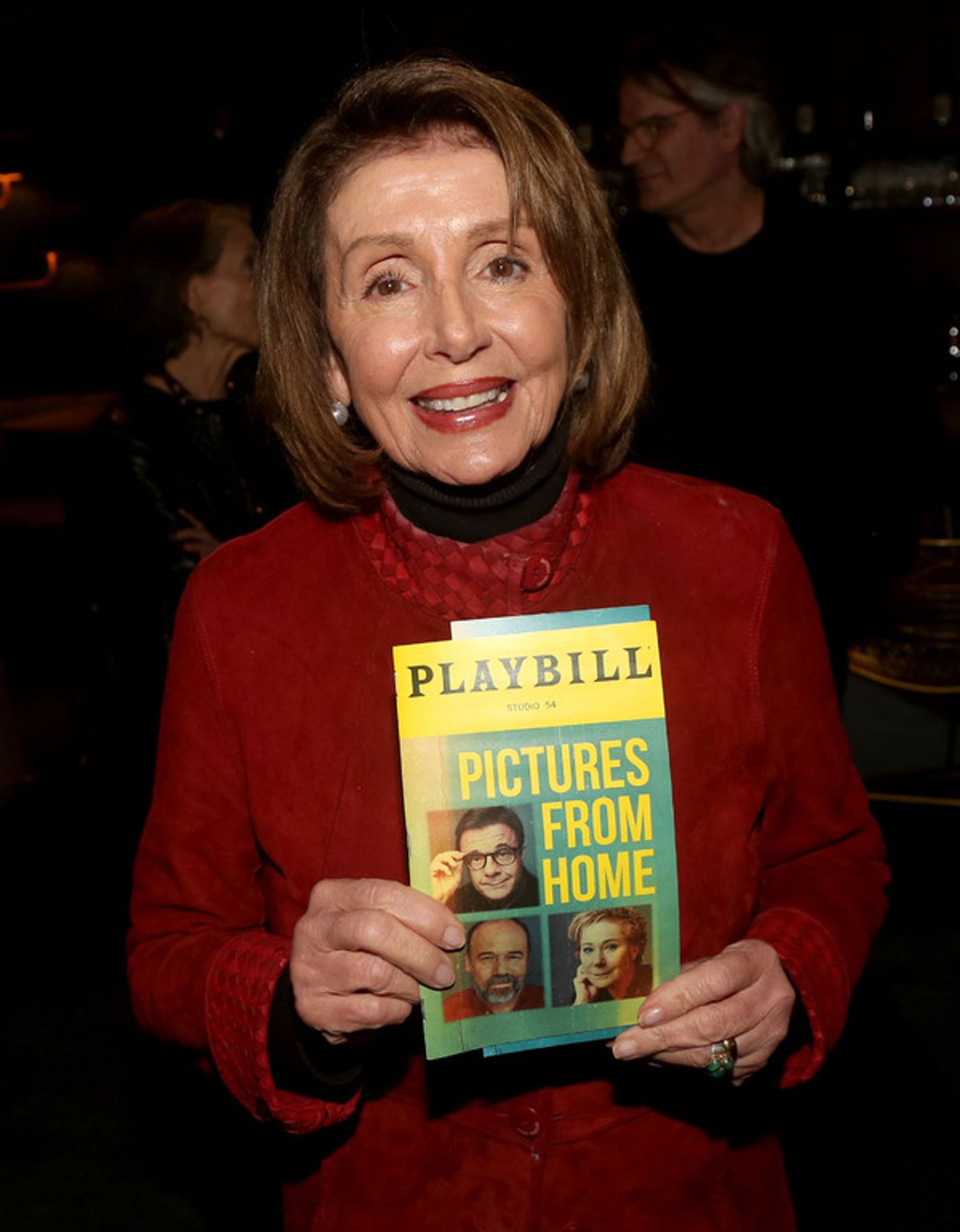 Photos: Congresswoman Nancy Pelosi Stops By PICTURES FROM HOME On Broadway  Image