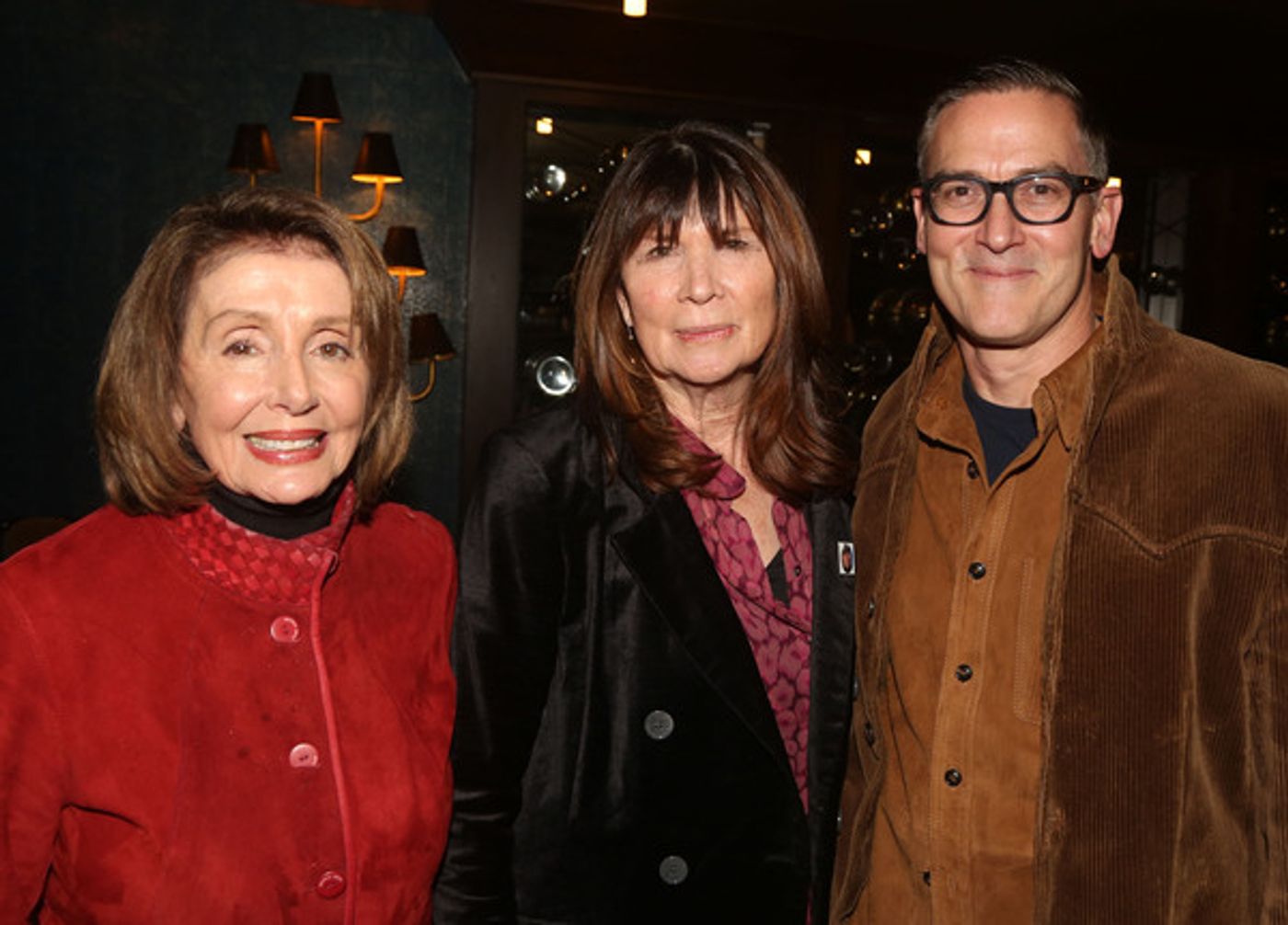 Photos: Congresswoman Nancy Pelosi Stops By PICTURES FROM HOME On Broadway  Image