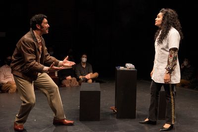 Sanjit De Silva and Nilanjana Bose Photo