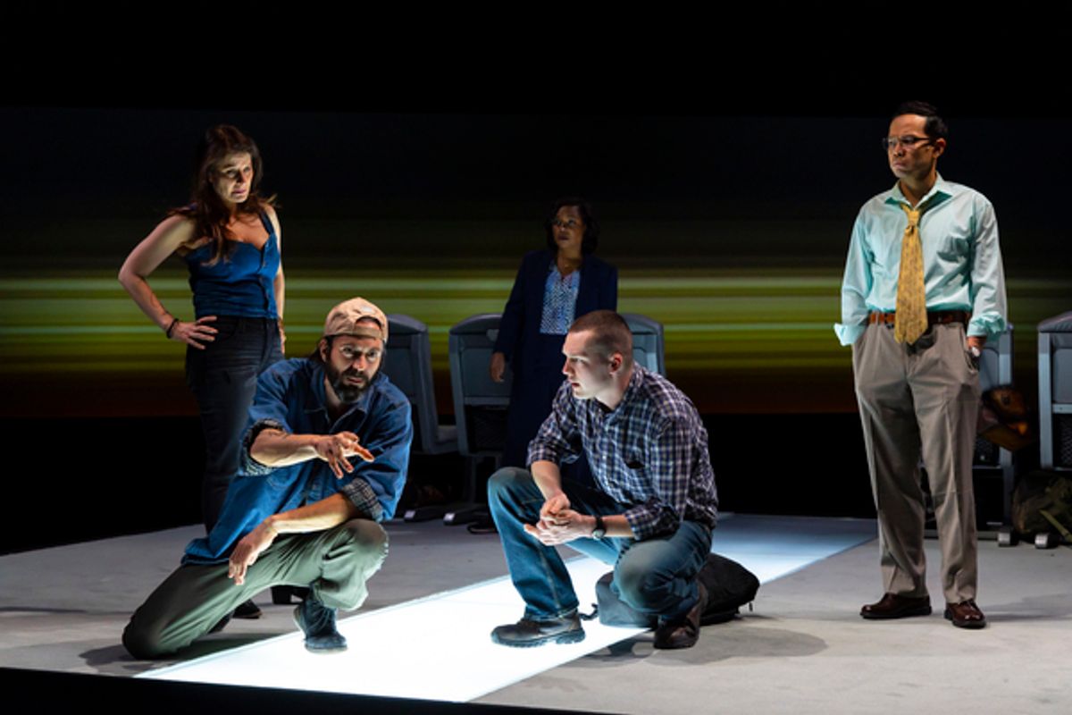 Mia Barron, Rhys Coiro, Michelle Wilson, Will Harrison and Jon Norman Schneider at 