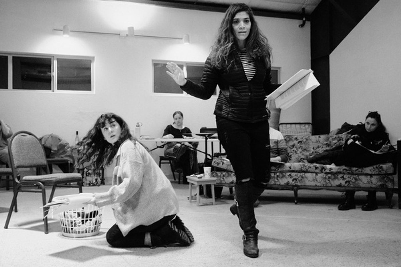 Photos: Get A First Look Inside THE BABY MONITOR Rehearsals At Santa Fe Playhouse Photos: Get A First Look Inside THE BABY MONITOR Rehearsals At Santa Fe Playhouse Image