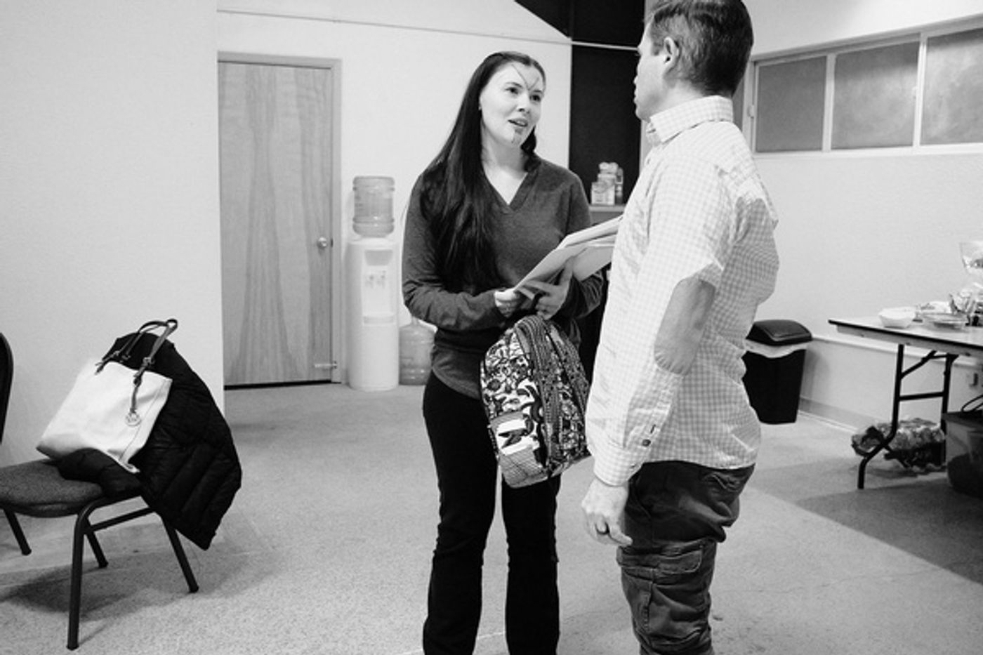 Photos: Get A First Look Inside THE BABY MONITOR Rehearsals At Santa Fe Playhouse Photos: Get A First Look Inside THE BABY MONITOR Rehearsals At Santa Fe Playhouse Image