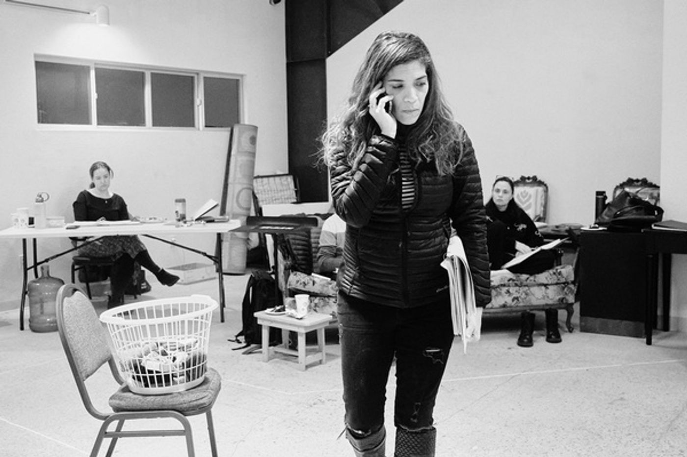 Photos: Get A First Look Inside THE BABY MONITOR Rehearsals At Santa Fe Playhouse  Image
