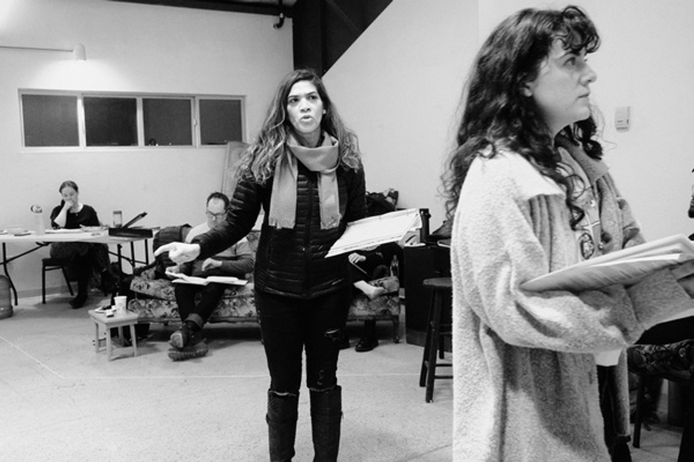 Photos: Get A First Look Inside THE BABY MONITOR Rehearsals At Santa Fe Playhouse Photos: Get A First Look Inside THE BABY MONITOR Rehearsals At Santa Fe Playhouse Image