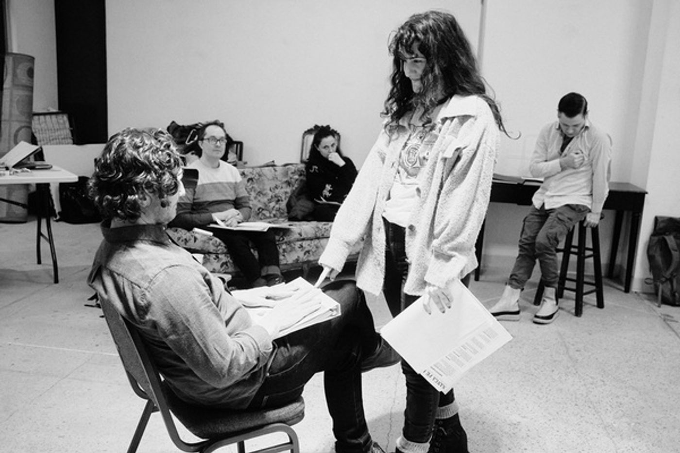 Photos: Get A First Look Inside THE BABY MONITOR Rehearsals At Santa Fe Playhouse Photos: Get A First Look Inside THE BABY MONITOR Rehearsals At Santa Fe Playhouse Image