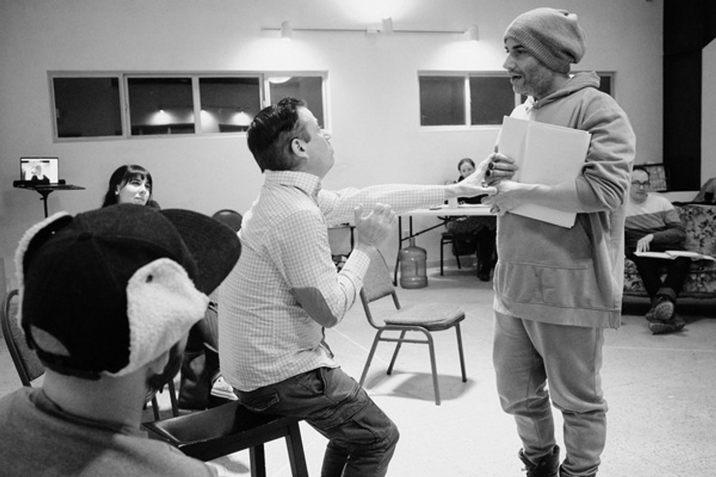 Photos: Get A First Look Inside THE BABY MONITOR Rehearsals At Santa Fe Playhouse Photos: Get A First Look Inside THE BABY MONITOR Rehearsals At Santa Fe Playhouse Image