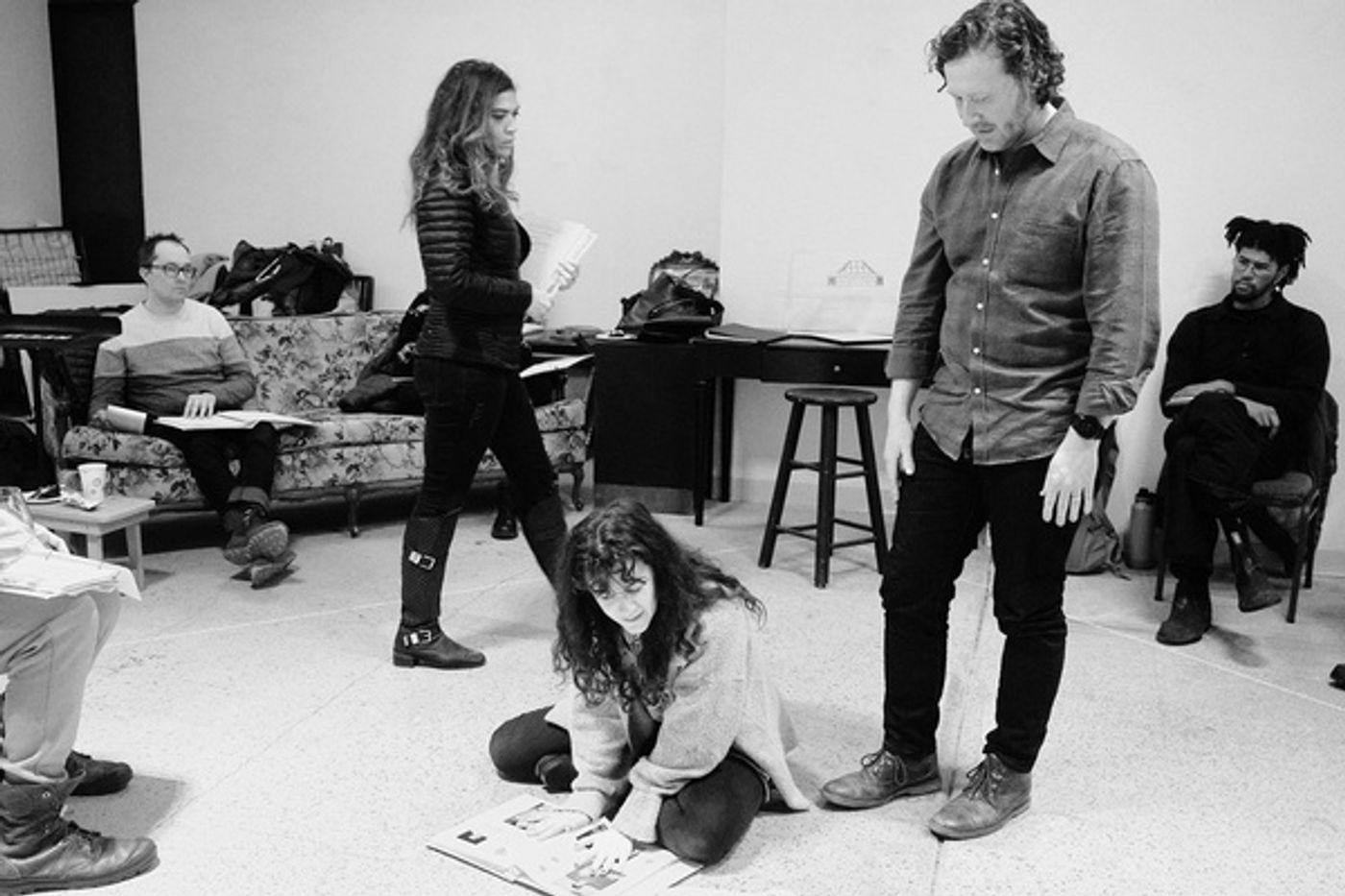 Photos: Get A First Look Inside THE BABY MONITOR Rehearsals At Santa Fe Playhouse Photos: Get A First Look Inside THE BABY MONITOR Rehearsals At Santa Fe Playhouse Image