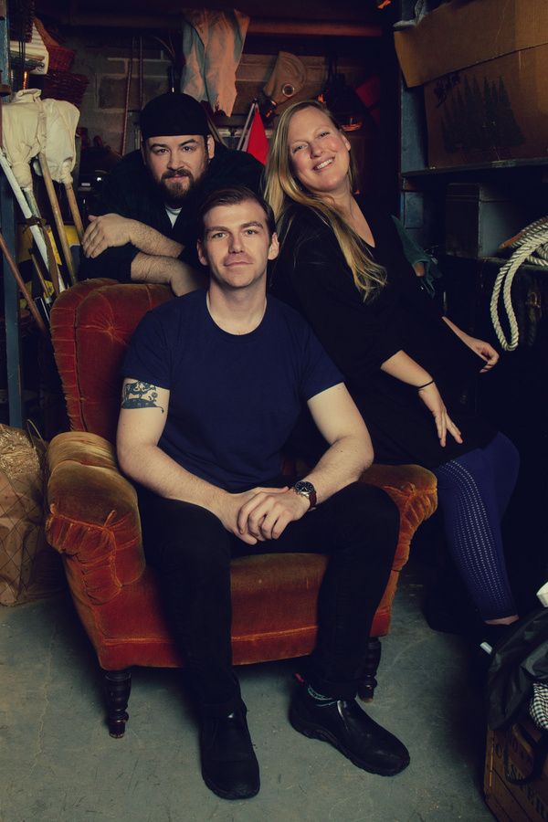 Crew Photo: David Zayas Jr. (Asst, Director) Ella Jane New (Director), and Matt McLac Photo