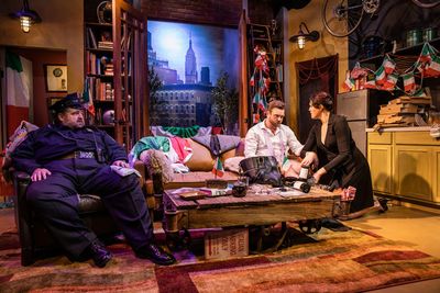 Jorge Garcia, Bryan McKinley, Rachael Meyers  Photo by Jeff Lorch  Photo