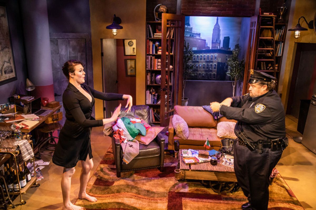 Rachael Meyers and Jorge Garcia  Photo by Jeff Lorch  at 