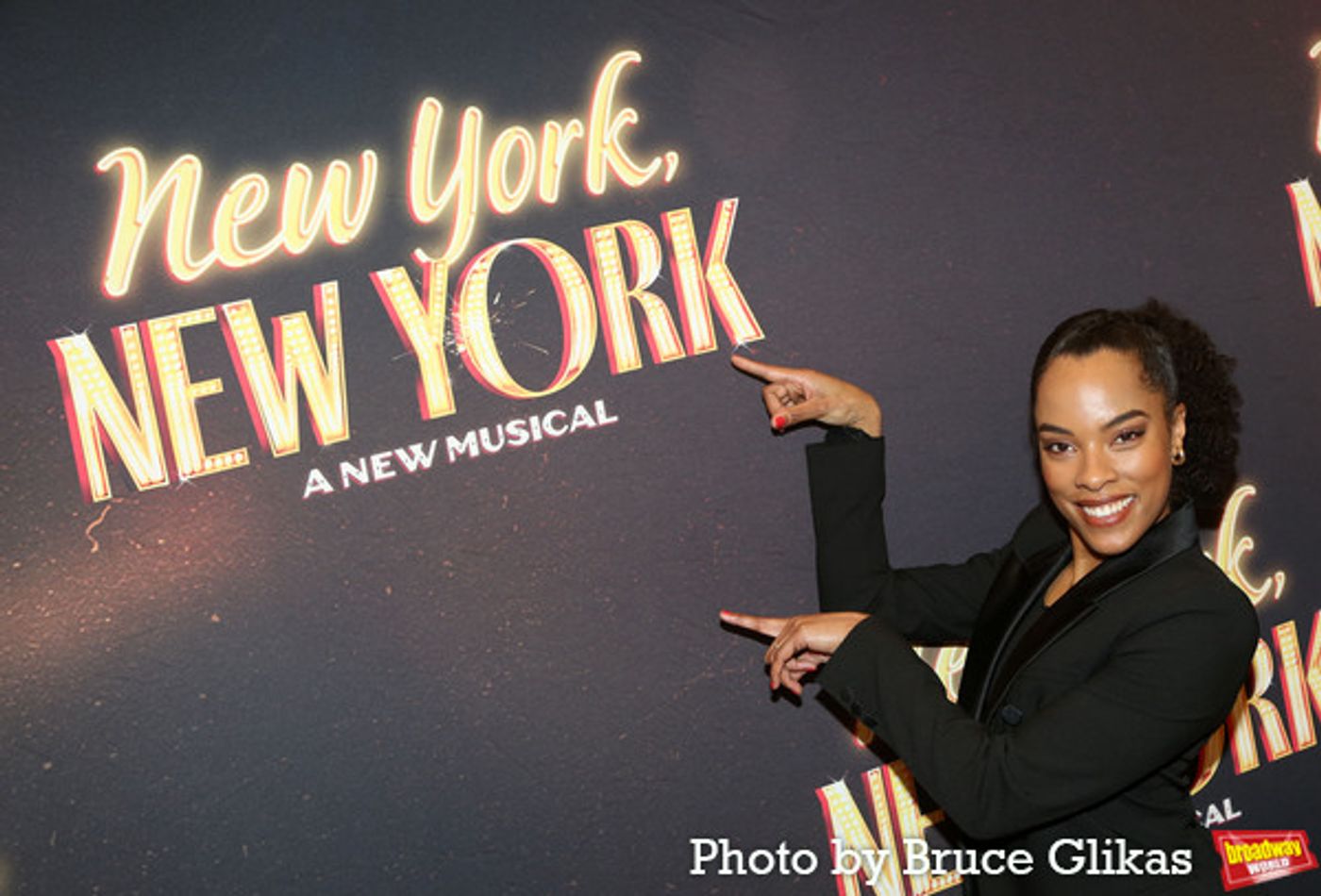 Photos: The Cast of NEW YORK, NEW YORK Meets the Press  Image